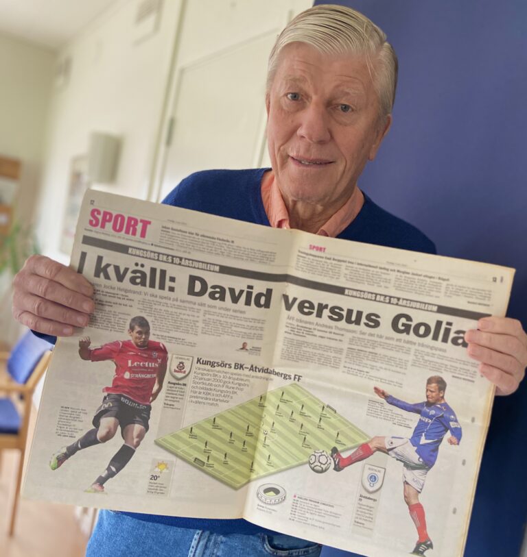“Jag är nog en person som vill få saker att hända och jag har svårt att sitta still, men egentligen gillar jag inte att prata om mig själv”