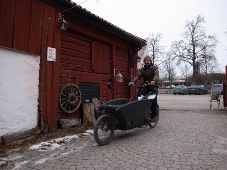 Med inspiration från Köpenhamn gör Simon Tiredal livet med cykel smidigare